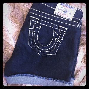 True Religion Jean Shorts